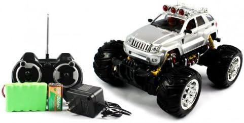 Big Size QUALITY Electric Full Function 1:16 Jeep Grand Cherokee Monster RTR RC Truck (Colors MAy Vary) QUALITY Remote Control RC Trucks w/ Working Suspension