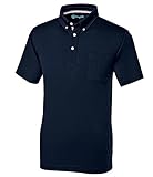 SOWA(ソーワ) 半袖ボタンダウンポロシャツ ネイビー 6Lサイズ 50391