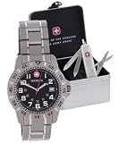 Search : Wenger Men's Mountaineer Titanium Watch/Swiss Army Knife/Gift Box
