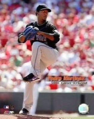 Pedro Martinez New York Mets MLB 8x10 Photograph 3000 Career Strikeout