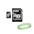 4GB Secure-Digital Card (Micro SD Card) Flash Memory with SD Adapters + A Live*Laugh*Love Wrist Band!!!