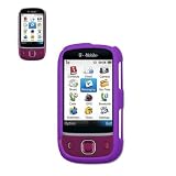 New Fashionable Perfect Fit Hard Protector Skin Cover Cell Phone Case for Huawei Tap U7519 T-Mobile - Purple