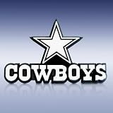 Dallas Cowboys Chrome Car Emblem