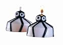 Tag Halloween Spider Candle, 2.5" Diameter, Set of 12