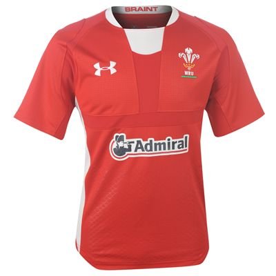 Under Wales Rugby Union Home Shirt 2011 2012
