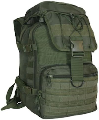 Fox Outdoor Flanker Assault Backpack with Storm Flap,One Size,Olive Drab