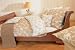 Rosamunde Pilcher Mako-Satinbettwäsche, beige/creme, 135x200cm