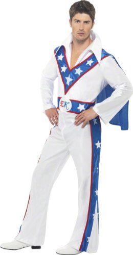 Stuntmen-Kostüm Evel Knievel für Erwachsene