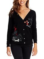 Desigual Chaqueta Punto (Negro)