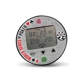 Official World Series of Poker Licensed Ultimate Dealer Button Pre-Programmable Poker Tournament Timer (Black)