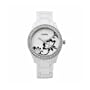 Fossil Women's ES2439 Stella White Flower Dial Watch