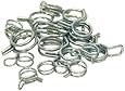 Outlaw Racing OR2089 15Pc. Assortment Motorcycle ATV Fuel Line Hose Tube Tubing Spring Clips Clamp