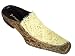 FIESSO PONY HAIR WITH PAISLEY DESIGN GENUINE LEATHER ITALIAN MULES
