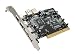 Syba SD-COMBO-02 PCI USB 2.0 2+1+1 Header and 1394a 2+1 Combo Card, VIA Chipset, with Ulead