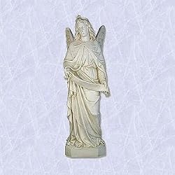st saint Gabriel statue home yard archangel sculpture