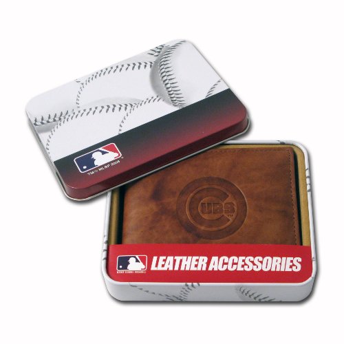 Chicago Cubs Embossed Passcase
