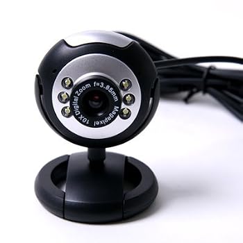Set A Shopping Price Drop Alert For USB 6 LED PC Webcam Camera plus + Night Vision MSN, ICQ, AIM, Skype, Net Meeting and compatible with Win 98 / 2000 / NT / Me / XP / Vista