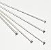 20 pcs .925 Sterling Silver Headpins 2mm Head Pins 24ga 24 Gauge 1.5?/Findings/Bright