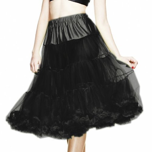 Produkt-Bild: Hell Bunny Petticoat SWING LONG black/black