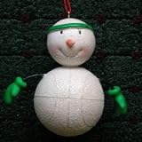 3-D Basketball Snowman Ornament