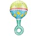 Baby Rattle-Shaped Balloon
