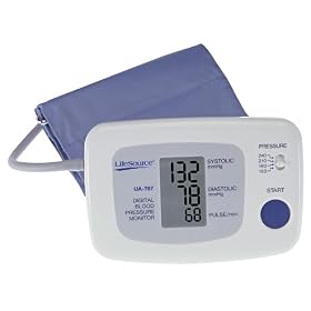 LifeSource One Step Auto Inflate Blood Pressure Monitor