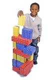 DELUXE JUMBO CARDBOARD BLOCKS 40 PC