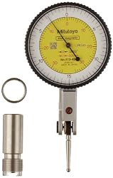Mitutoyo 513-406, .0005"/0.01mm X .030"/0.7mm Horizontal Test Indicator, 0-15-0/0-35-0, Inch and Metric