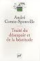 Trait� du d�sespoir et de la b�atitude