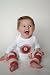 Picky Sticky Baby Photo Monthly Onesie Stickers (Missy Fissy)