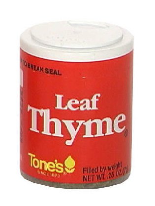 Tone's Leaf Thyme, .25-Ounce Containers (Pack of 6) (Pack of 3)