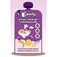 6 X Peachy Baby Food Apple, Mango and Banana Puree for 6 Month Children Upwards 110g. (3.8 Oz.)