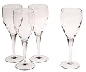 Luigi Bormioli Michelangelo 8 Ounce Wine Glasses, Set of 4