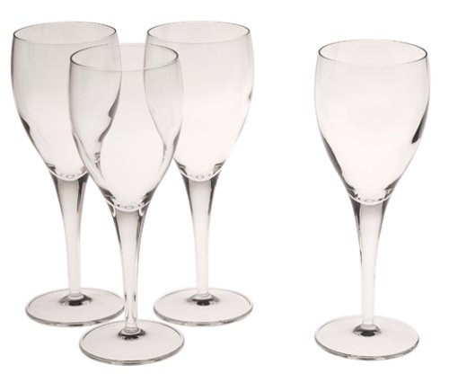 Luigi Bormioli Michelangelo 8 1/4-Ounce Wine Glasses, Set of 4