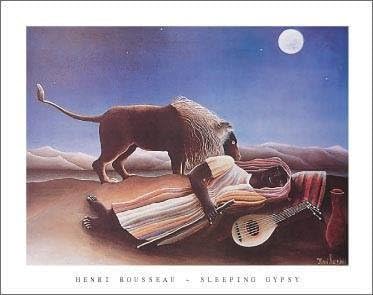 Henri Rousseau - Sleeping Gypsy
