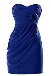 Cocktail Short Sheath Chiffon Homecoming Dress 