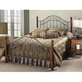 Martino King Four Poster Bed - Metal Beds
