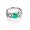 FOJO's Turquoise Leaves Ring - 6