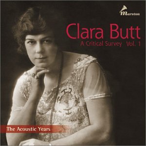 CD-Charts  Search : Clara Butt - A Critical Survey Vol. 1