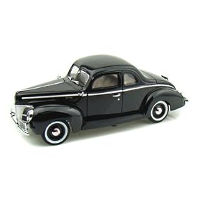 1940 Ford Coupe 1/18 Black