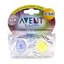 Avent Translucent Orthodontic Pacifiers 0-3 Months 2-pack