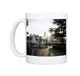 View across Parc Central, Cienfuegos, Cuba, West Indies, Central America Photo Mugs