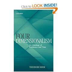 Four-Dimensionalism: An Ontology of Persistence and Time (Mind Association Occasional Series)