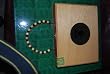 Habana Gold Cigar Box Purse with Beaded Handle