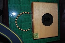 Habana Gold Cigar Box Purse with Beaded Handle