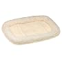 Precision Pet SnooZZy Original Fleece Pet Bed, Extra Small 1000, 18" x 14", Cream