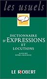 Revue Le Robert  / Dictionnaire d'Expressions et locutions