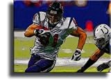 Completely Handpainted American Football Sport Painting, Custom Order FL2797, Oil on Canvas, with Option to Paint Jerry, Brett & Co. from Any Other Favorite Photograph or Picture, Unframed, Size 16" x 22" inch