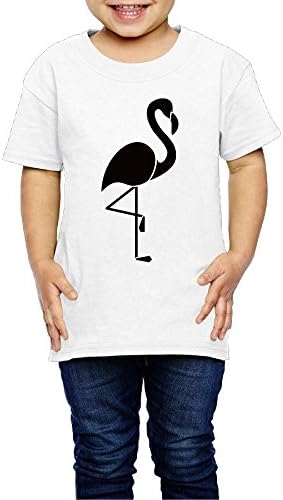 Flamingo Silhouette Cotton Short Sleeve T Shirt Youth