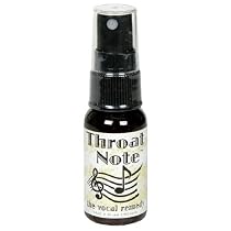 Throat Note Herbal Throat Spray, 1-Ounce Bottles (Pack of 2)